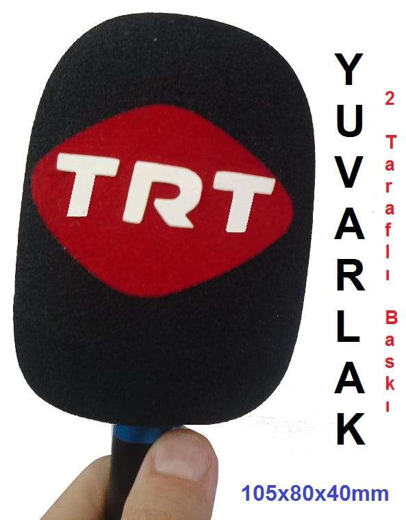 Mikrofon Süngeri Logo Baskısı