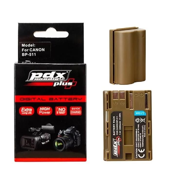 Pdx BP-511, Canon OPTURA 50 MC, Canon OPTURA Pi, Canon OPTURA Xi Kamera Bataryası