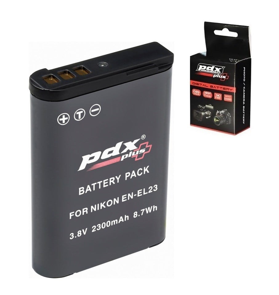 Pdx Plus EN-EL23 Nikon Fotoğraf Makinesi Bataryası