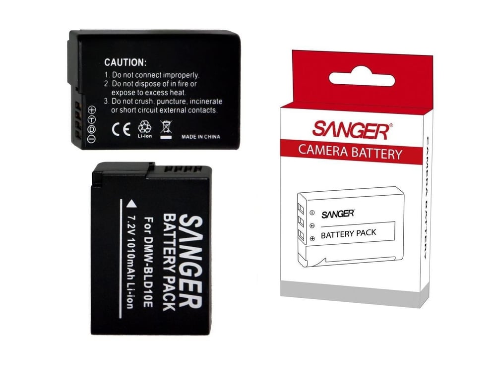 Sanger BLD10, Panasonic  DMC-GF2, DMC-GF2GK, GX1, G3 Kamera Bataryası