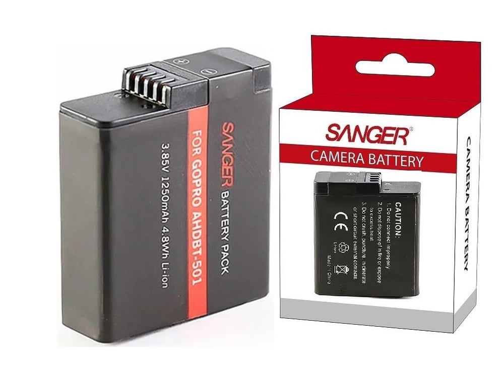 Sanger BT501 Gopro Hero 5 Bataryası, Hero 6 Bataryası, Hero 7 Bataryası, Pil