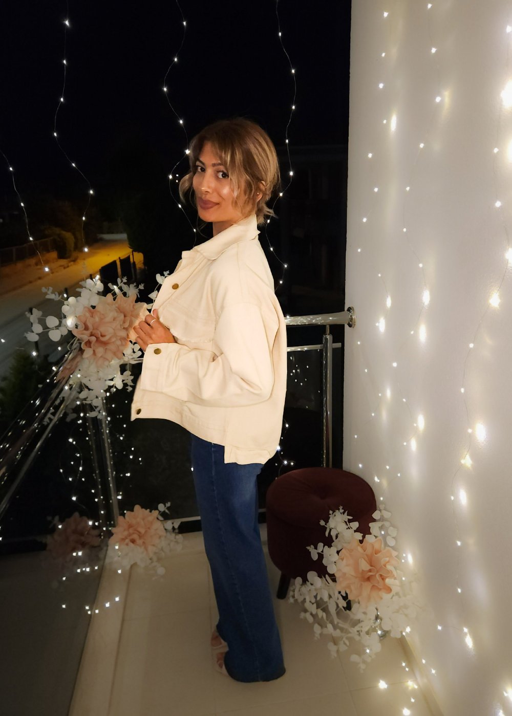 Gabardin Ceket - Yırtıklı