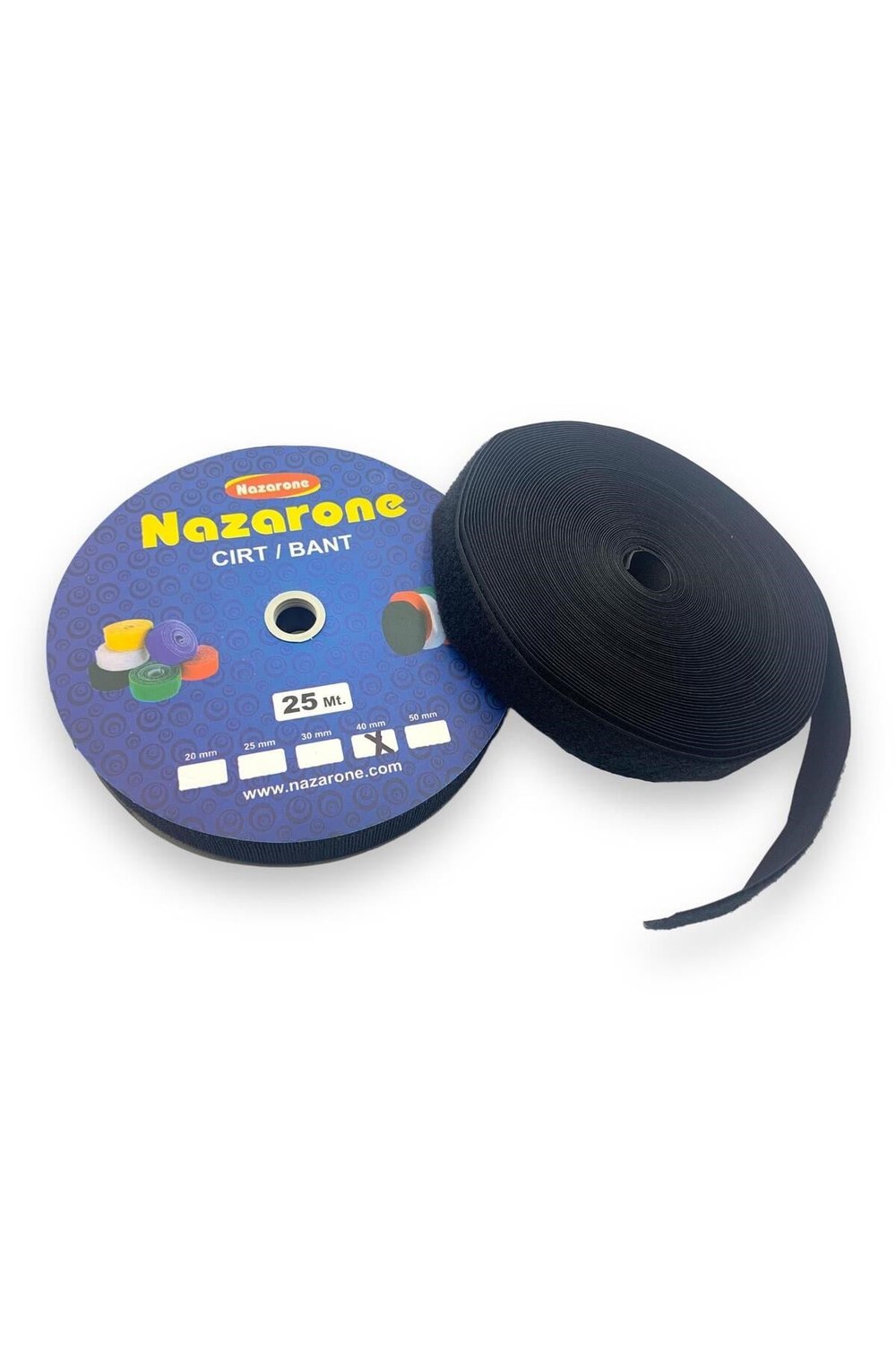 Cırt Bant(çift) 4cm 25mt Siyah