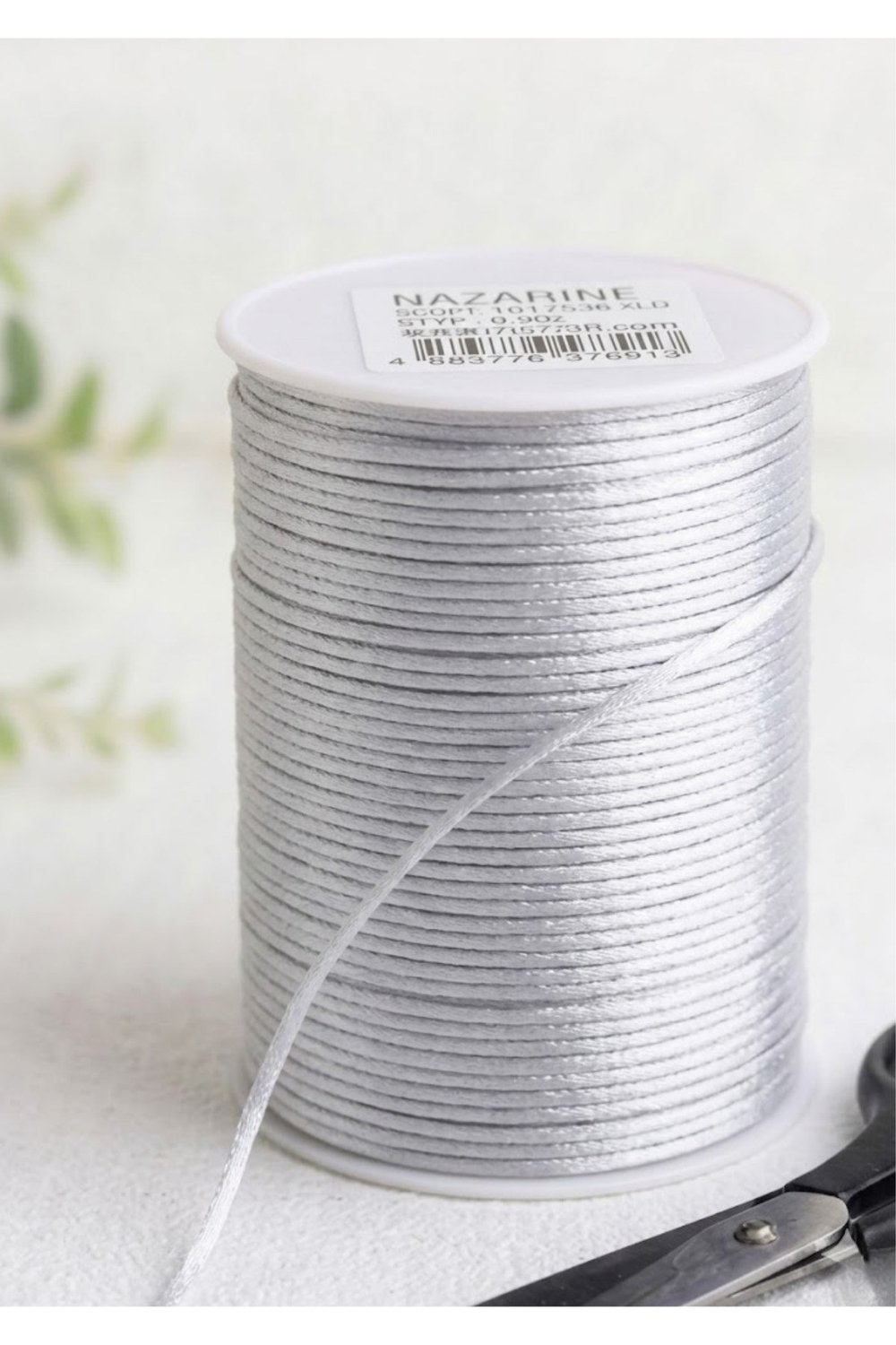FLOŞ İP (SIÇAN KUYRUĞU) 2MM-91MT-BEYAZ