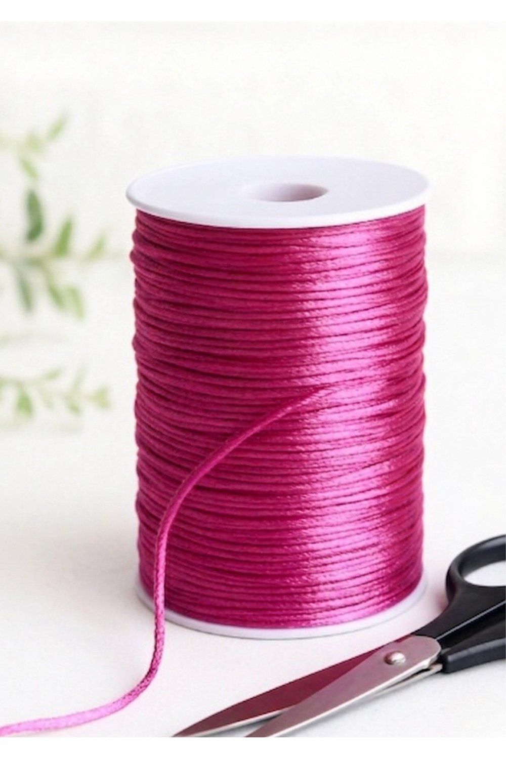 FLOŞ İP (SIÇAN KUYRUĞU) 2MM-91MT-FUŞYA