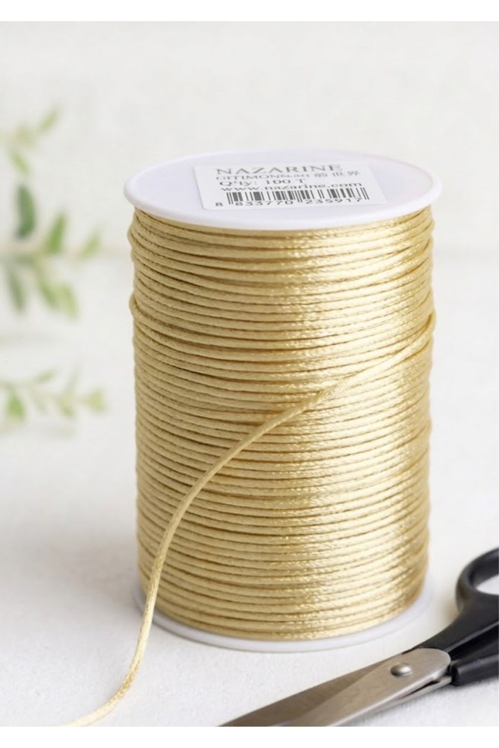 FLOŞ İP (SIÇAN KUYRUĞU) 2MM-91MT-SARI