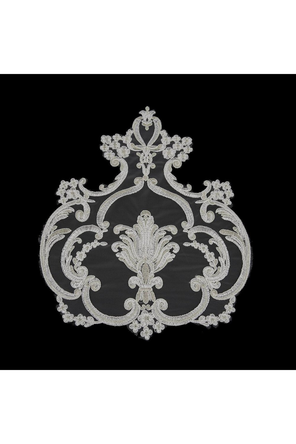 Fransız Motif Fd385 6ad/pkt-krem-altın