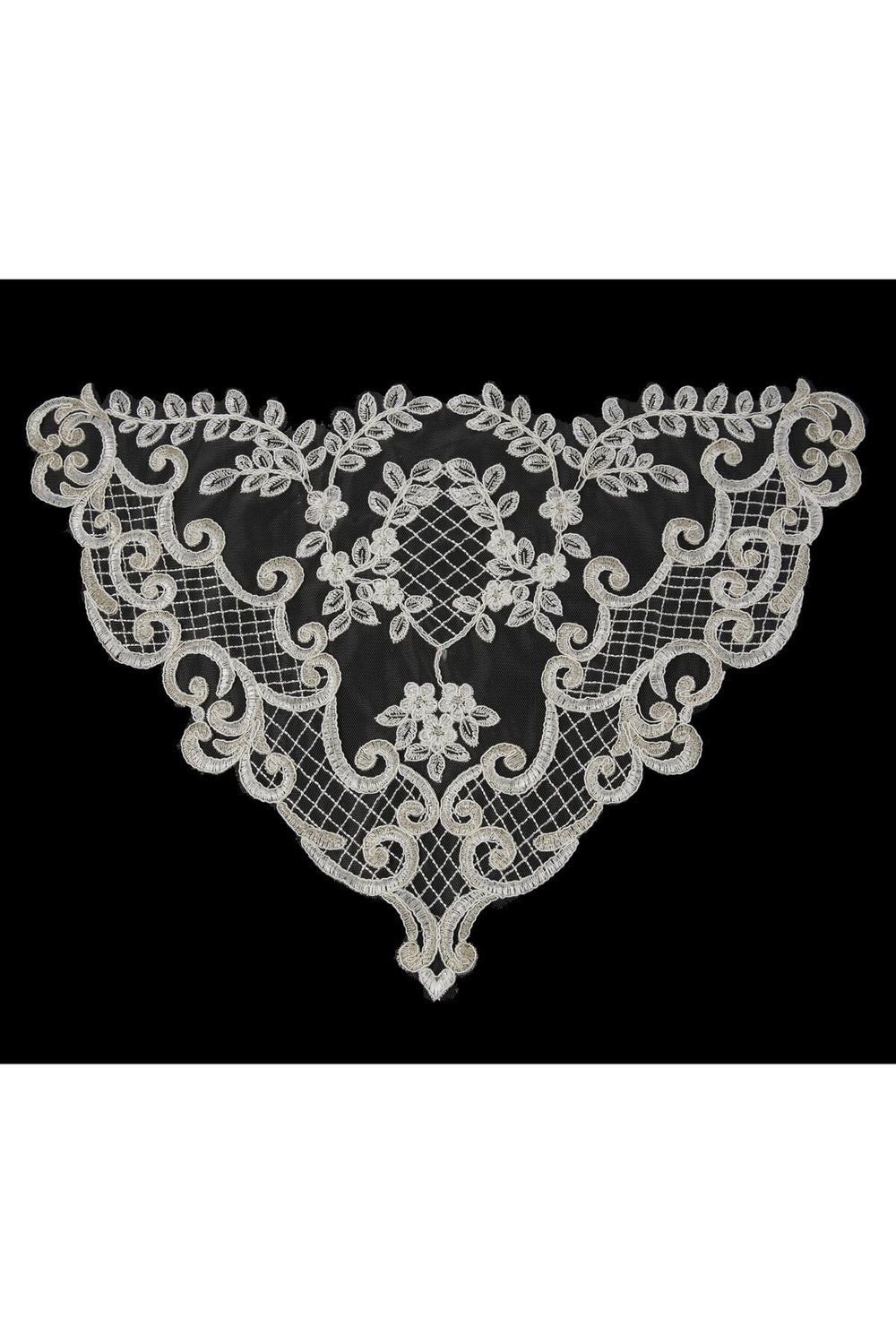 Fransız Motif Fd406 6ad/pkt-krem-altın