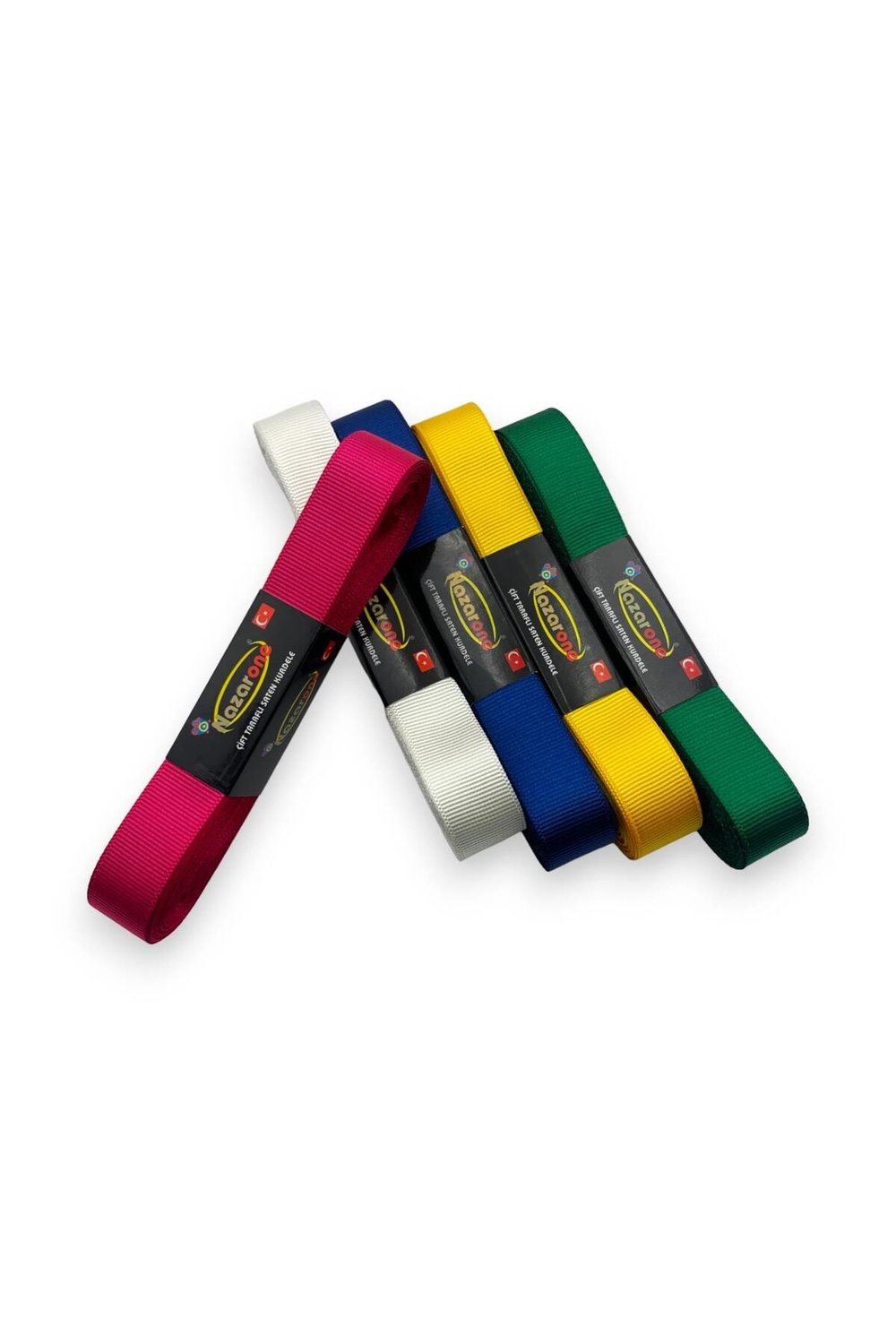 GROGREN KURDELE SETİ 2CM/10MT 5 ADET (SET 2)