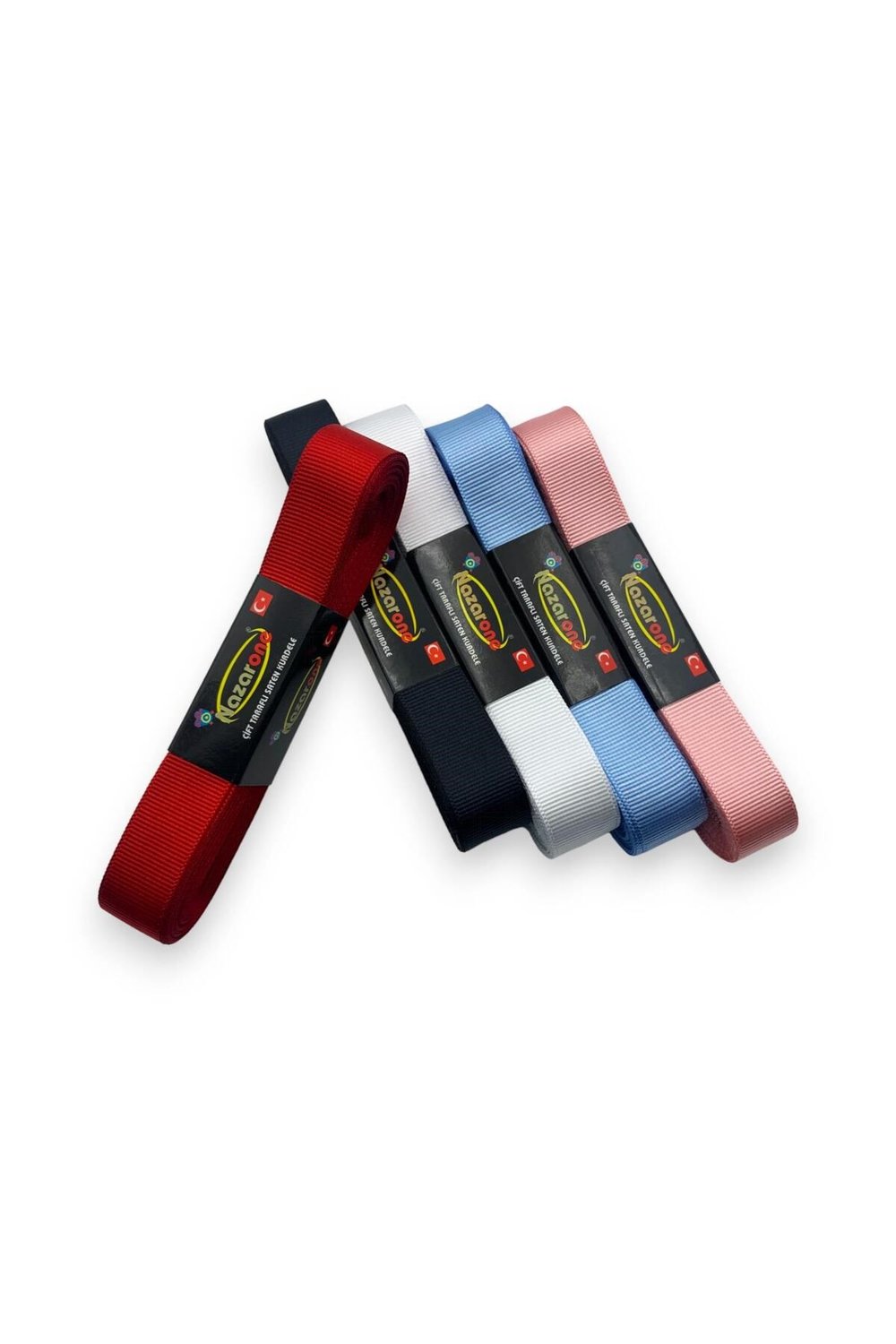GROGREN KURDELE SETİ 2CM/10MT 5 ADET (SET 1)