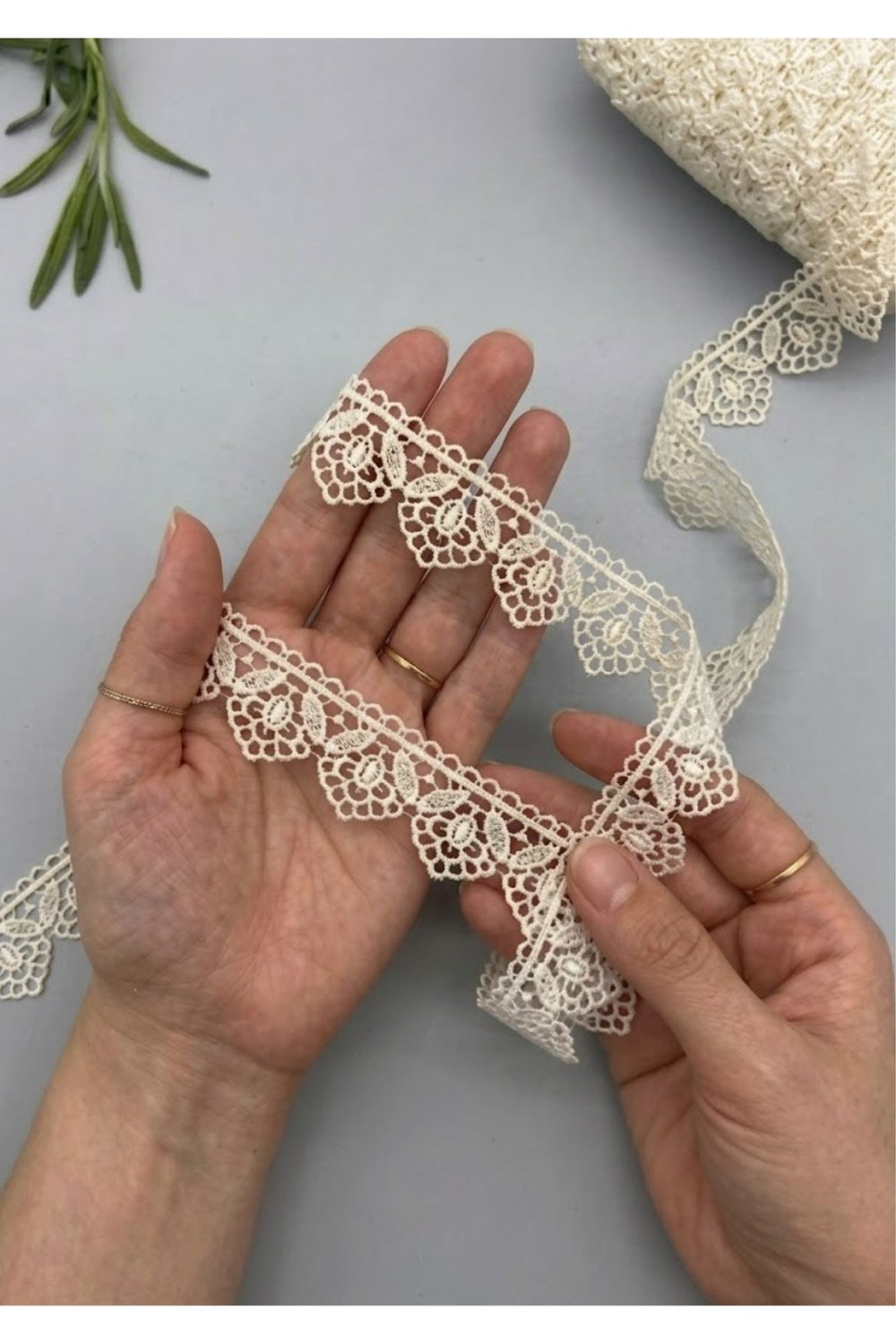 Güpür 2089 9mt-krem