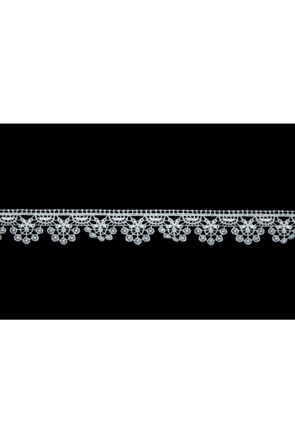 Güpür 43025 9mt-beyaz