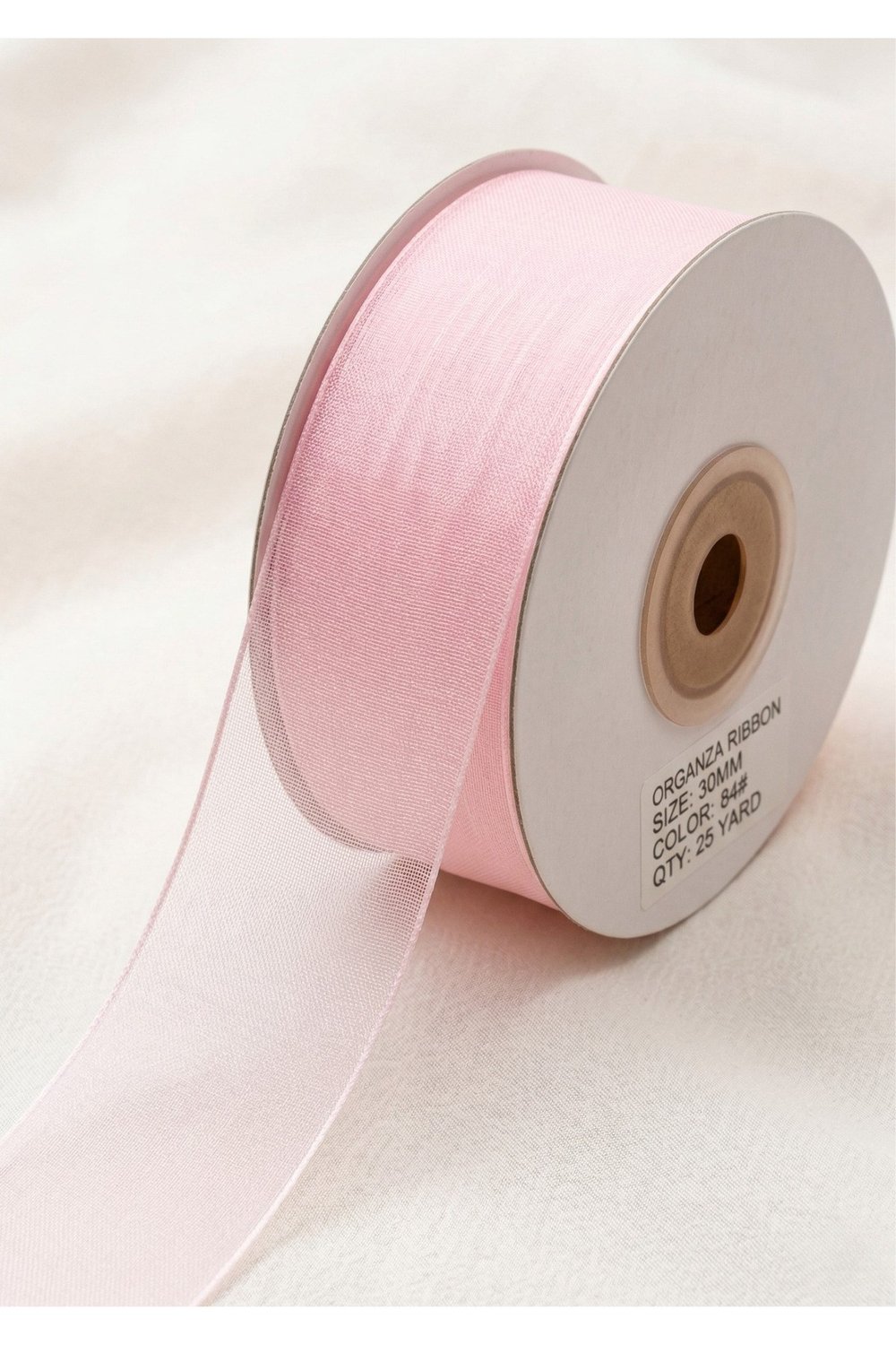 Organze Kurdele 3cm-23mt-pembe(503)