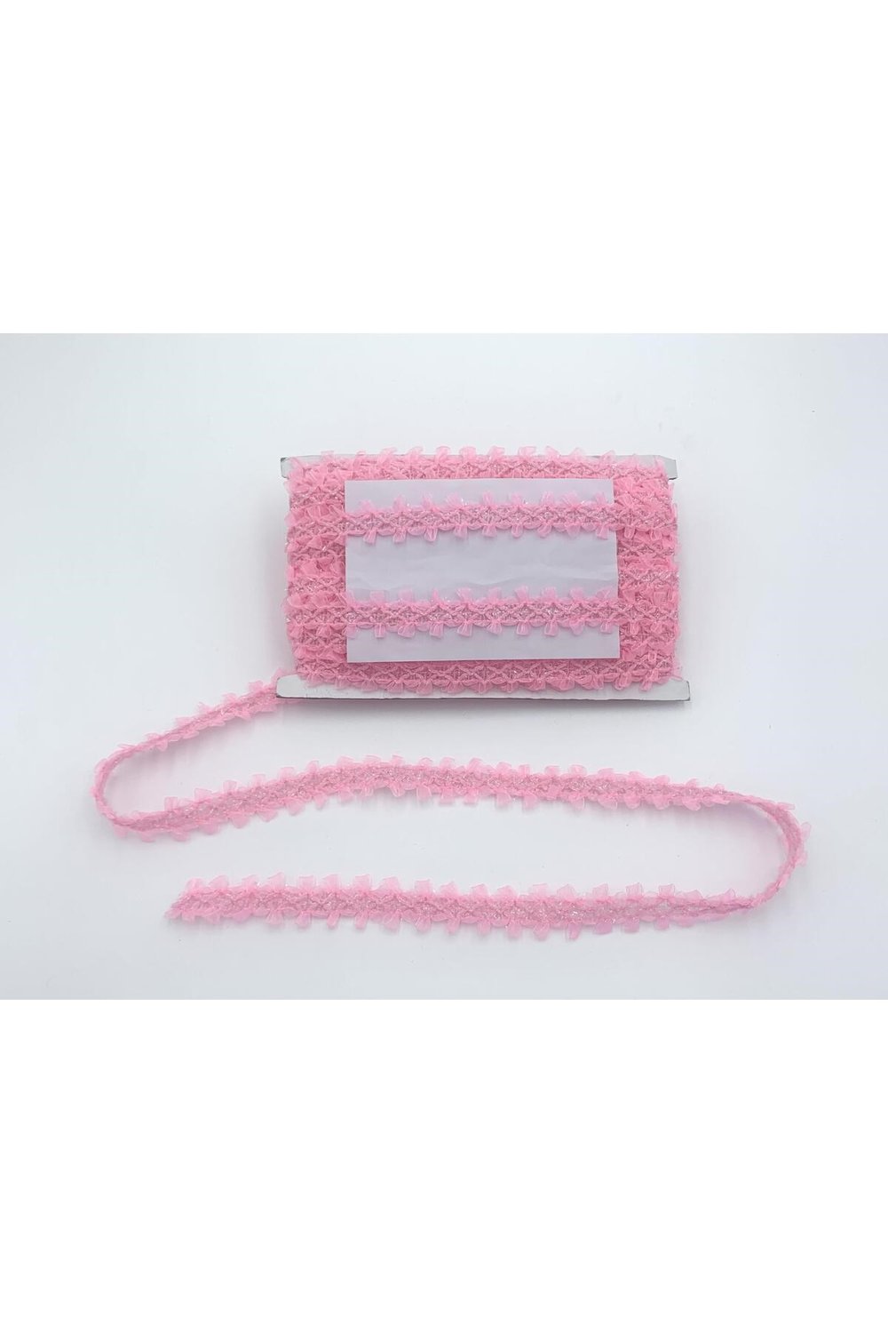 Organze Pul Dantel 7223 20mt-pembe