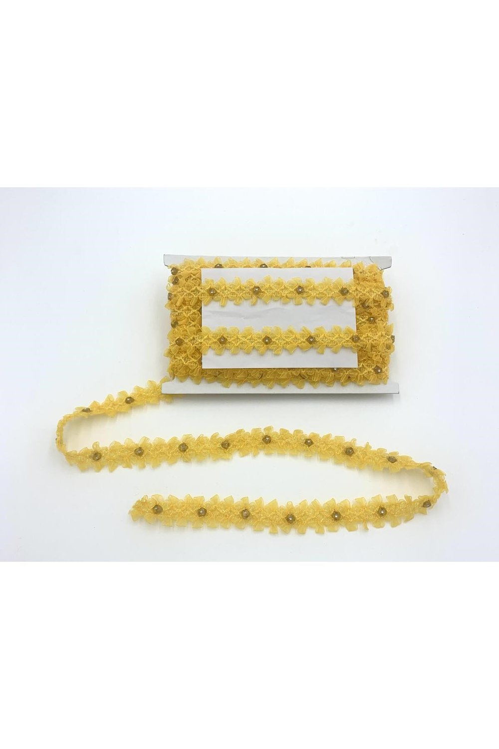 Organze Pul Dantel 7223 20mt-sarı