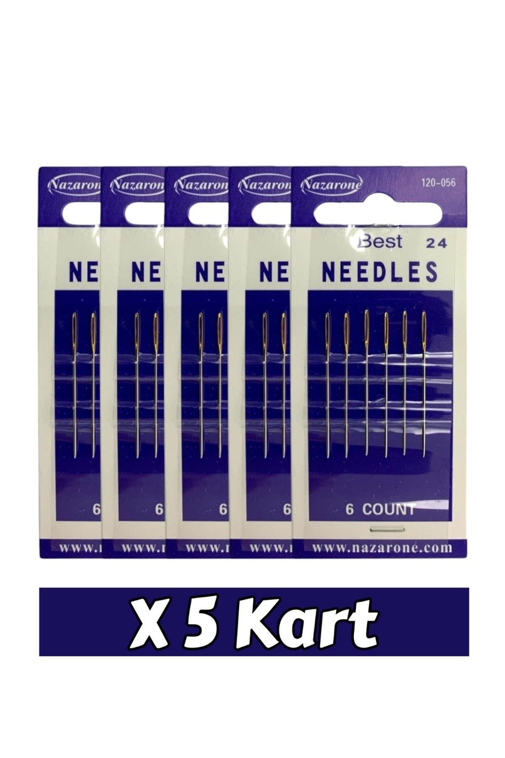 OYA İĞNE NO:120-056 5 KART(30 ADET İĞNE)