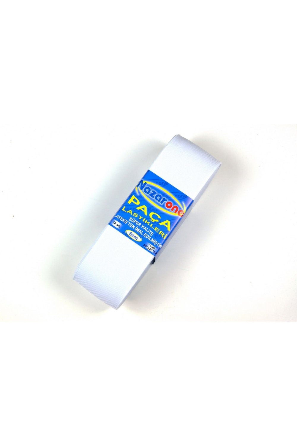 Paça Lastik 6cm Beyaz