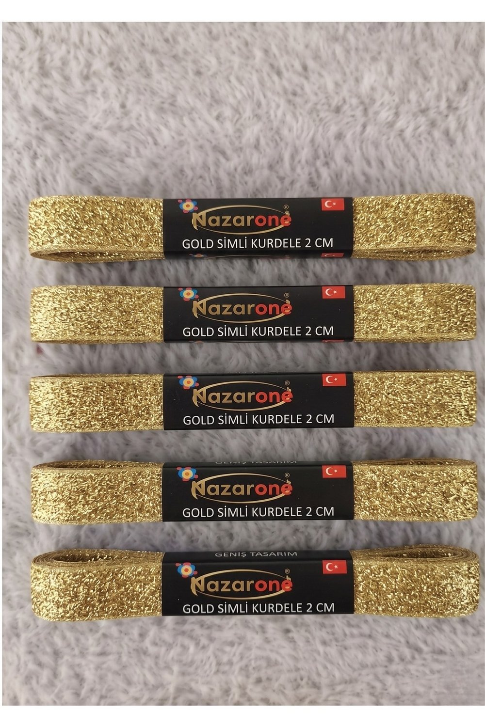 Sim Kurdele 2cm-10mt -altın