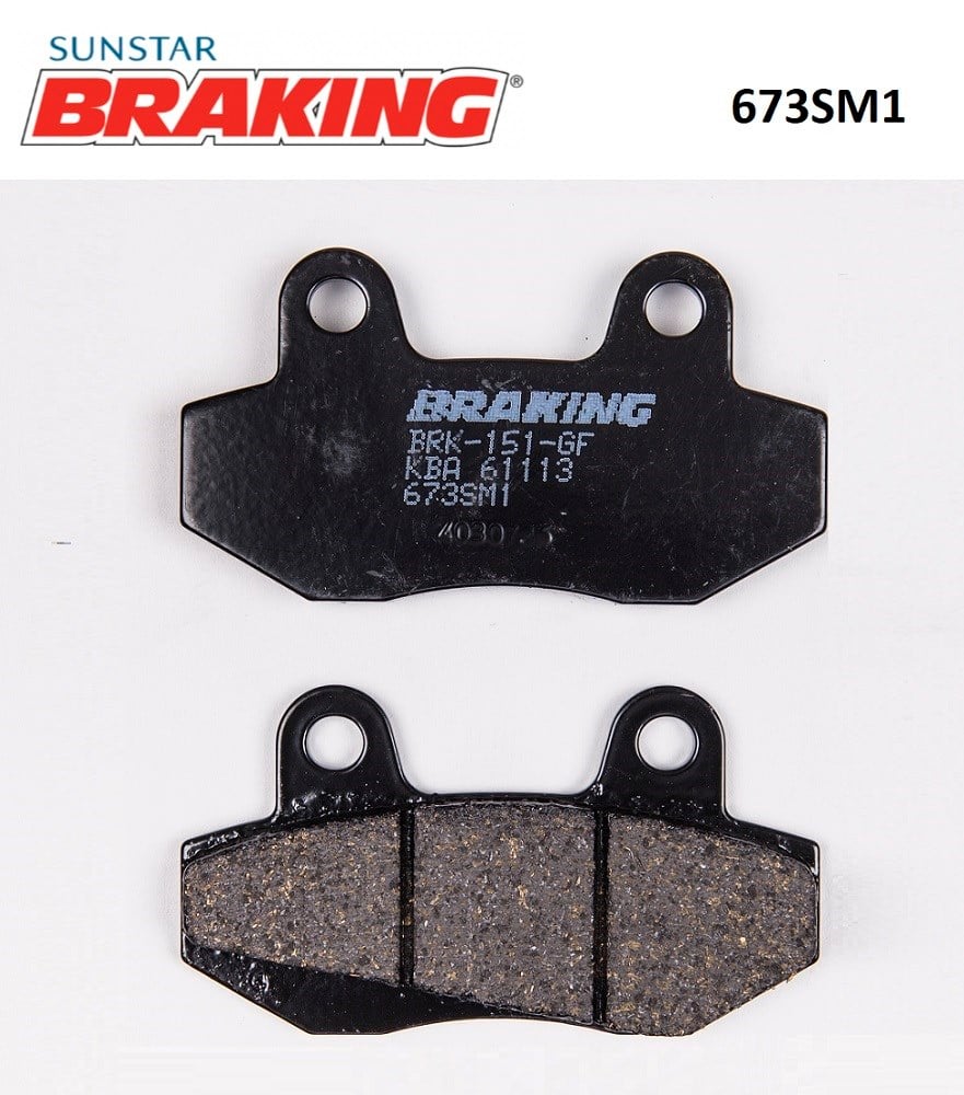 BRAKING YARI METALİK FREN BALATASI