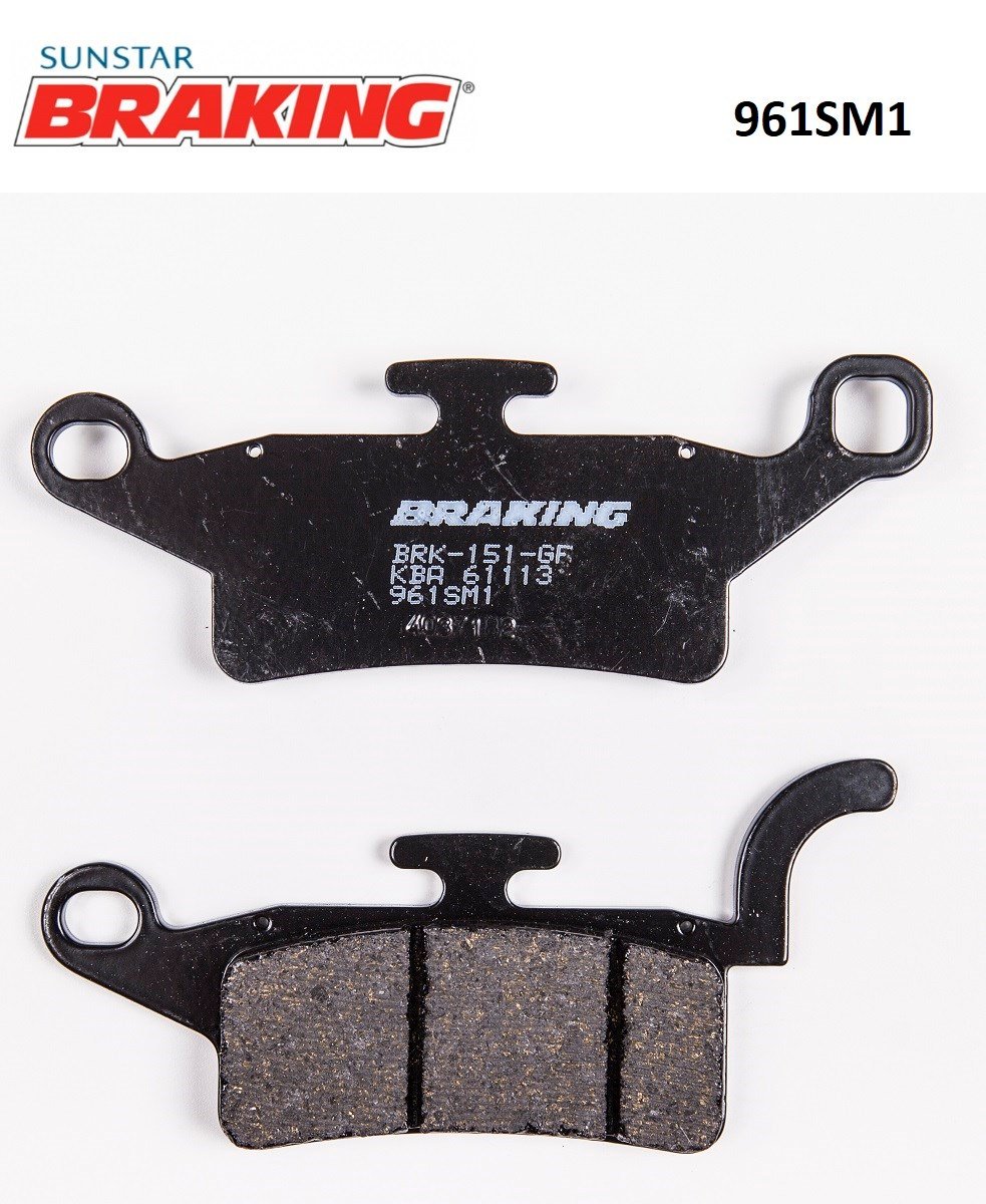 BRAKING YARI METALİK ÖN FREN BALATASI