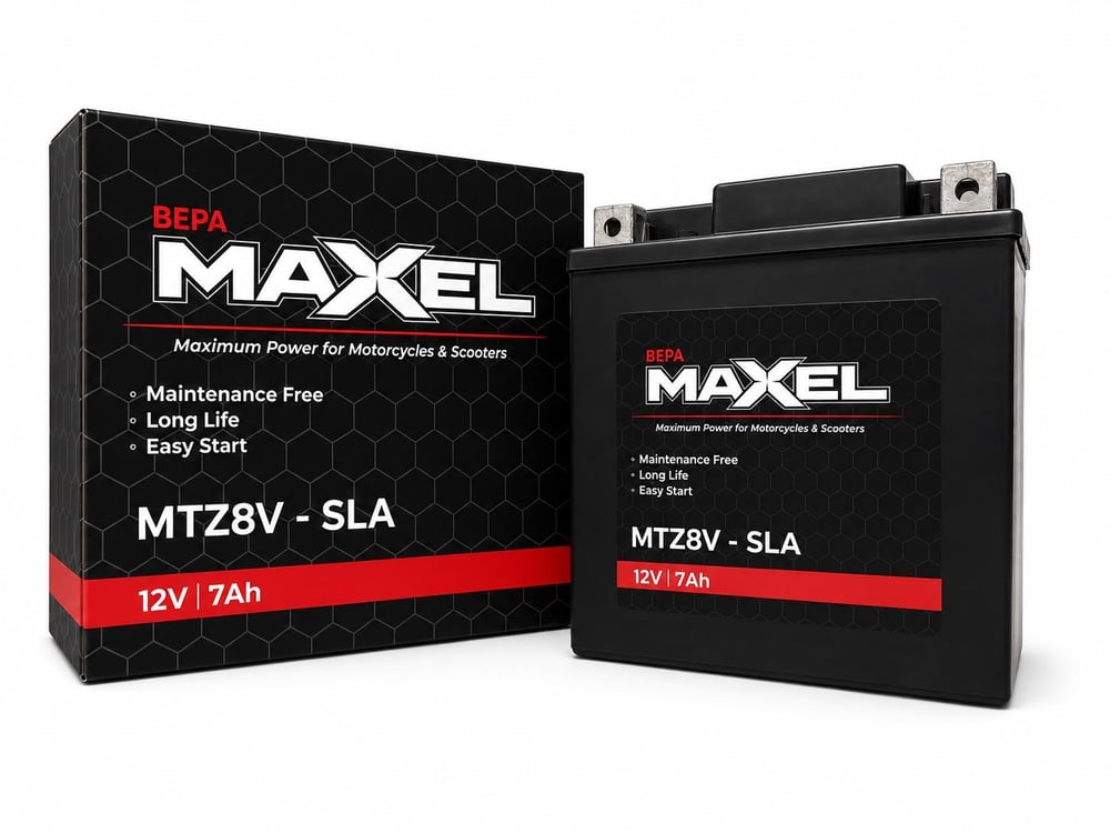 MAXEL SLA AKÜ / 7 A / KG: 2,35 / L:113 / W:70 / H:130 / CCA: 85
