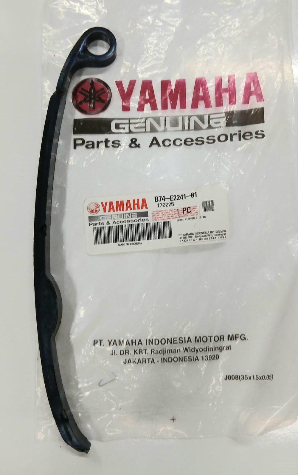 YAMAHA ORİJİNAL YEDEK PARÇA EKSANTRİK KAUCUK LEVYE