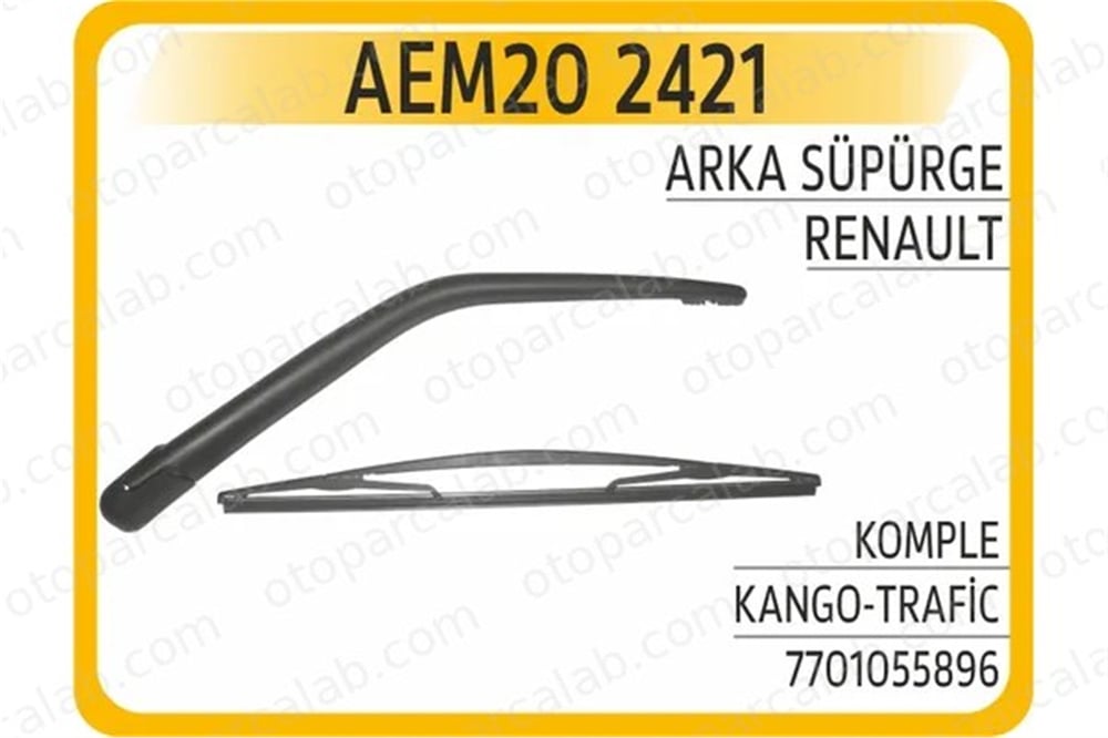 AEM 20 2421 Silecek Süpürgesi Arka MERCEDES-BENZ G-SERISI FIAT PANDA 7701055896 7701055896kit