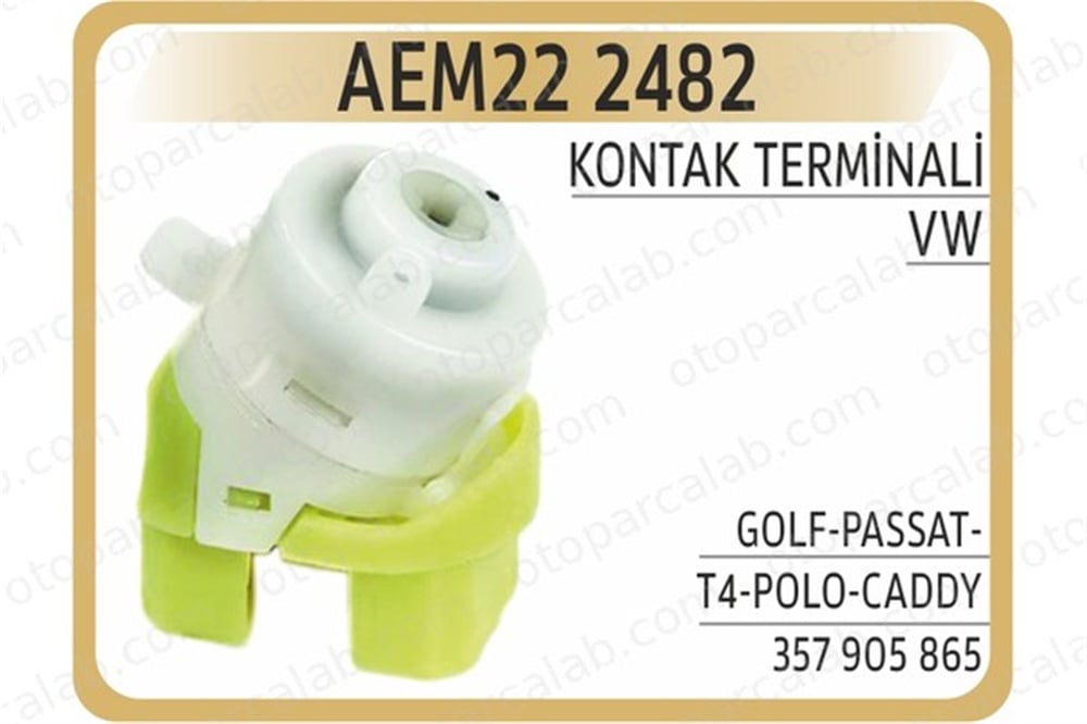AEM 22 2482 Kontak Termik SEAT CORDOBA VW GOLF II 357905865 6N0905865