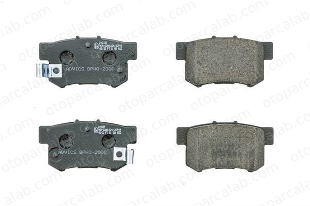 AISIN BPHO-2000 Fren Disk Balata Arka SUZUKI SX4 FIAT SEDICI 43022SM4525 6000628642