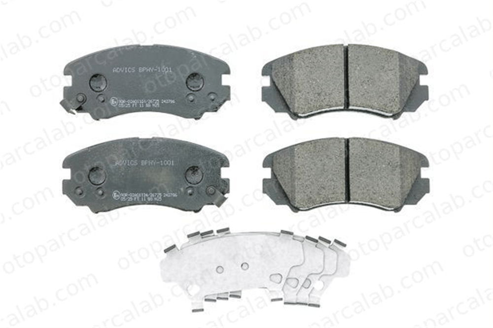 AISIN BPHY-1001 Fren Disk Balata Ön HYUNDAI TUCSON COUPE II 581012CA20 581011FE00