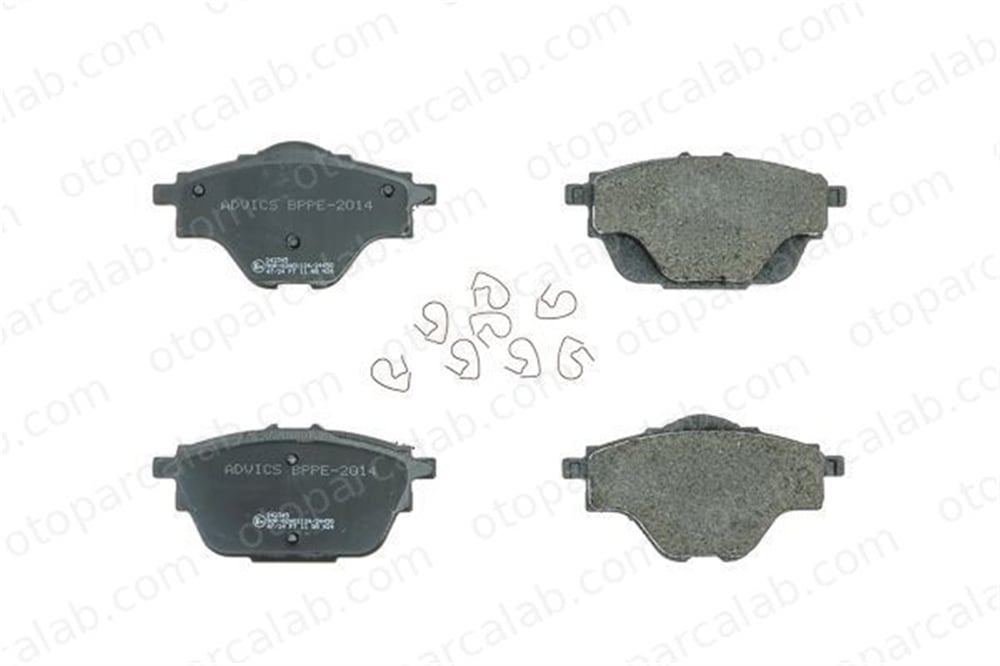 AISIN BPPE-2014 Fren Disk Balata Arka PEUGEOT 5008 II CITROËN C4 PICASSO II 1609000980 1647874380