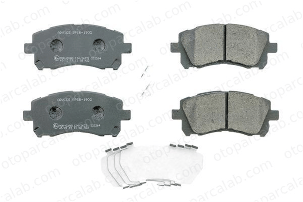 AISIN BPSB-1902 Fren Disk Balata Ön SUBARU FORESTER IMPREZA Station wagon 26296AC040 26233AE000