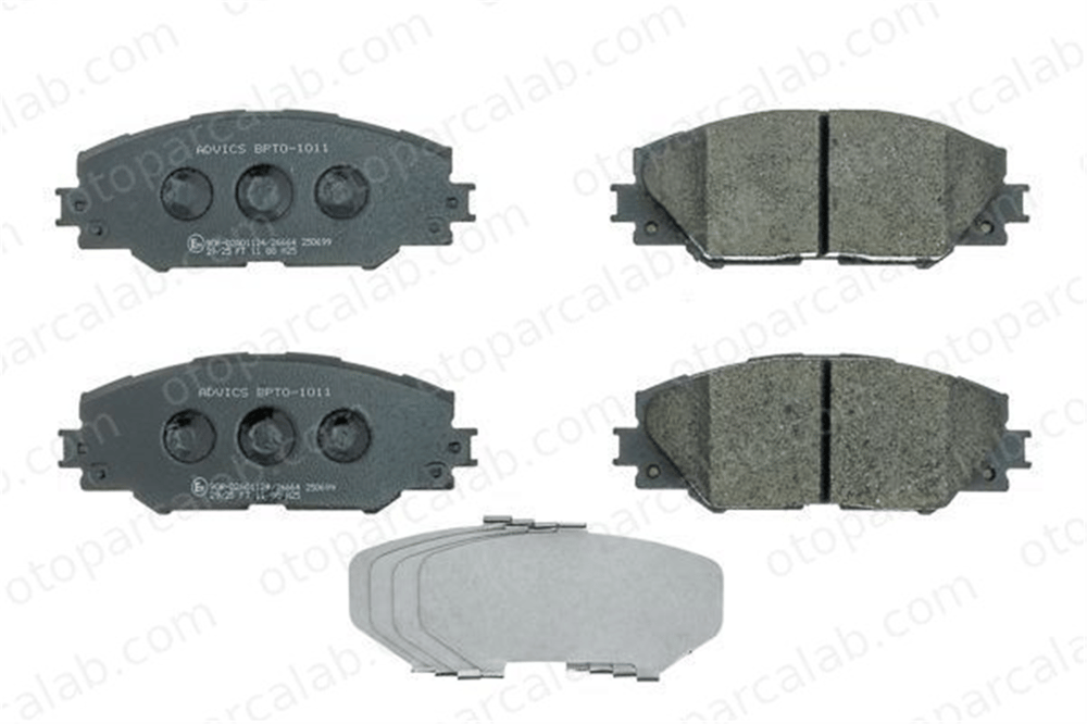 AISIN BPTO-1011 Fren Disk Balata Ön TOYOTA RAV 4 IV RAV 4 III 446542140 0446542140