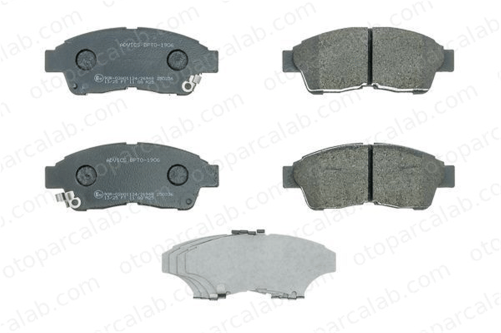 AISIN BPTO-1906 Fren Disk Balata Ön TOYOTA COROLLA COROLLA Compact 446533210 0446533210