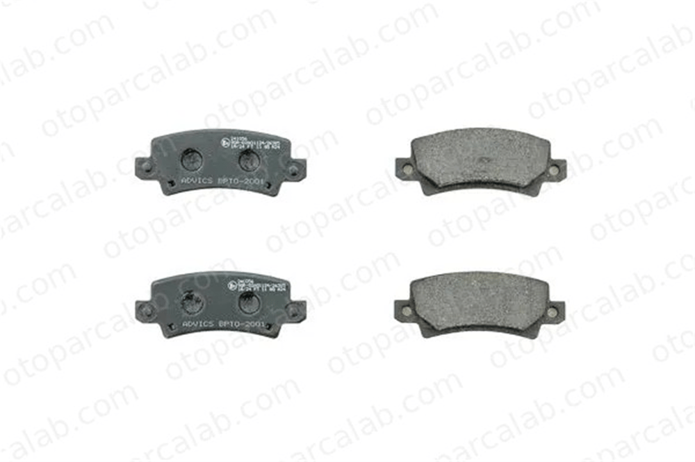 AISIN BPTO-2001 Fren Disk Balata Arka TOYOTA COROLLA COROLLA Sedan 446602040 0446602040