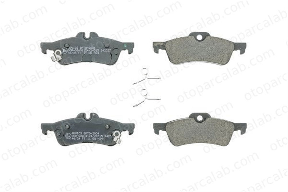 AISIN BPTO-2004 Fren Disk Balata Arka TOYOTA YARIS 44660D010 044660D010