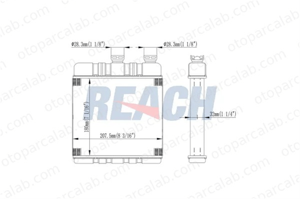 AKD 1618142 Kalorifer Radyatörü OPEL ASTRA G Station wagon ASTRA G Sedan 1618142 9117283