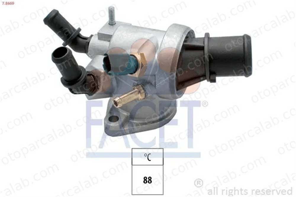 AKD OP143124 Termostat ALFA ROMEO 159 159 Sportwagon 1338429 95517661