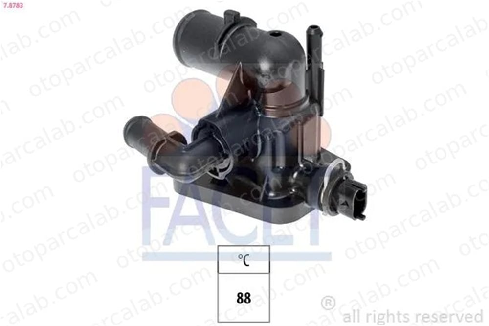 AKD OP143127 Termostat FIAT PANDA PUNTO 55206391 1338358