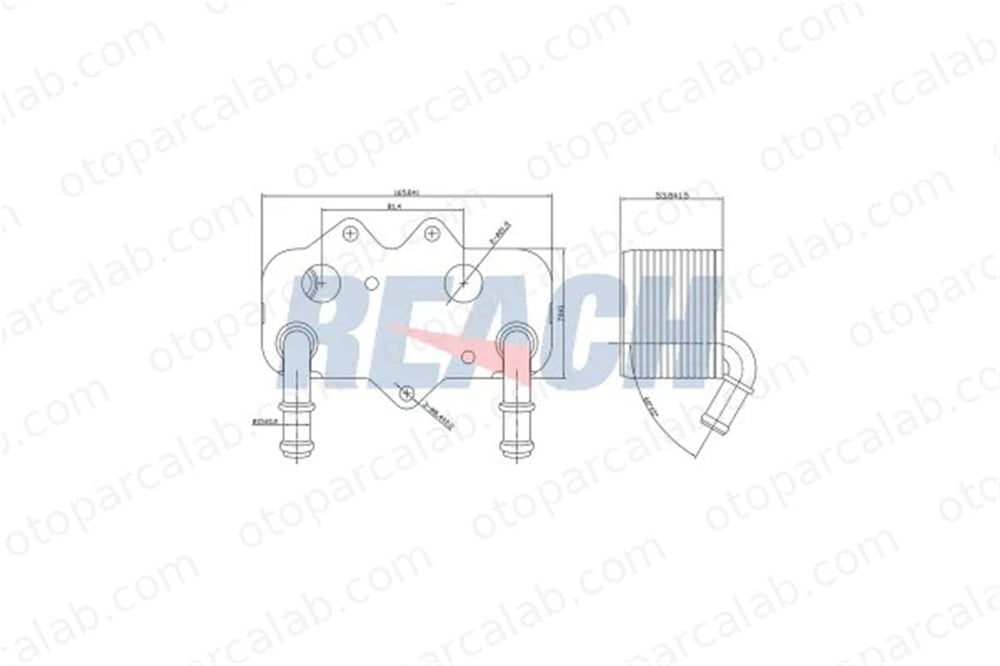 AKD OP146115 Motor Yağ Soğutucu OPEL ASTRA G Hatchback ASTRA G Sedan 650607 4772133