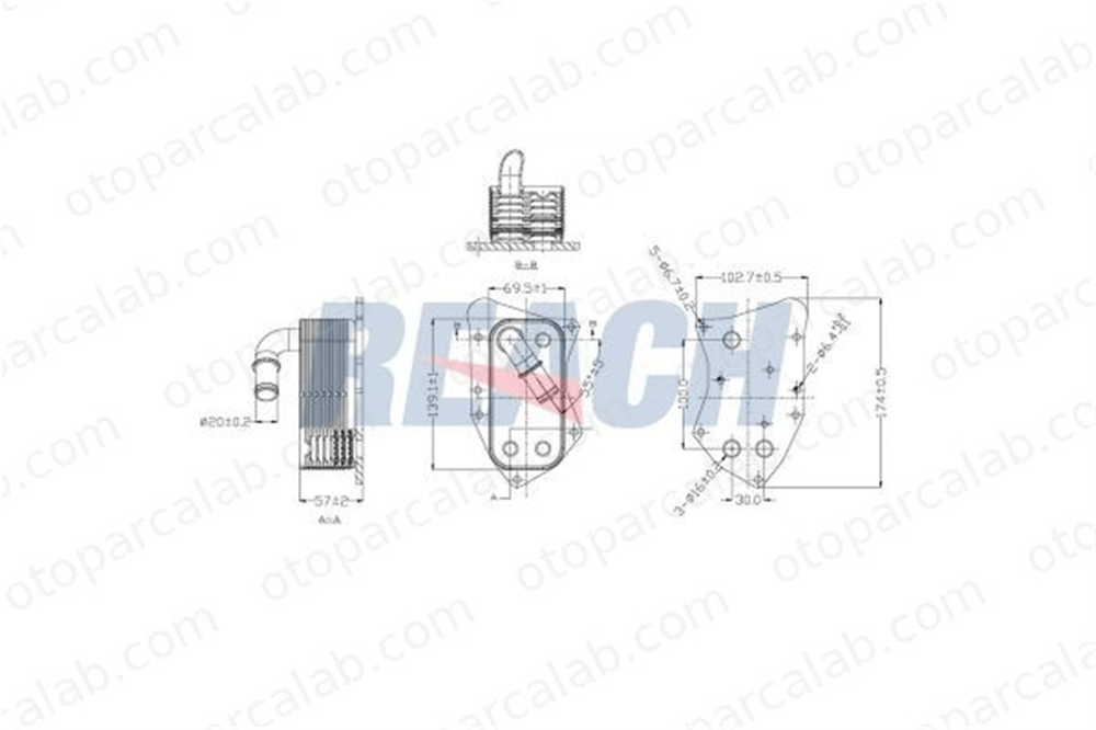 AKD OP146118 Motor Yağ Soğutucu OPEL ASTRA J Sports Tourer ASTRA J 650010 97385813