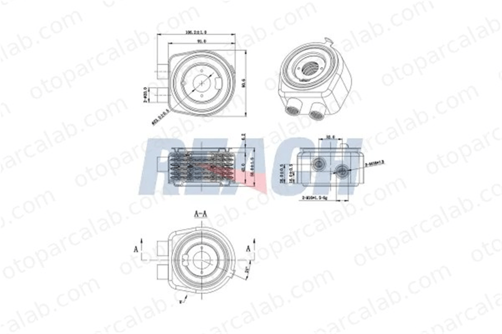 AKD OP146130 Motor Yağ Soğutucu OPEL INSIGNIA A INSIGNIA A Sedan 650187 12627034