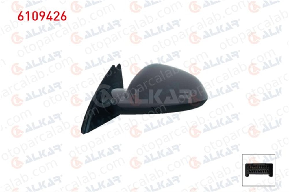ALKAR 6109426 Dikiz Aynası Dış Sol OPEL INSIGNIA A INSIGNIA A Sports Tourer 1426563 1426564