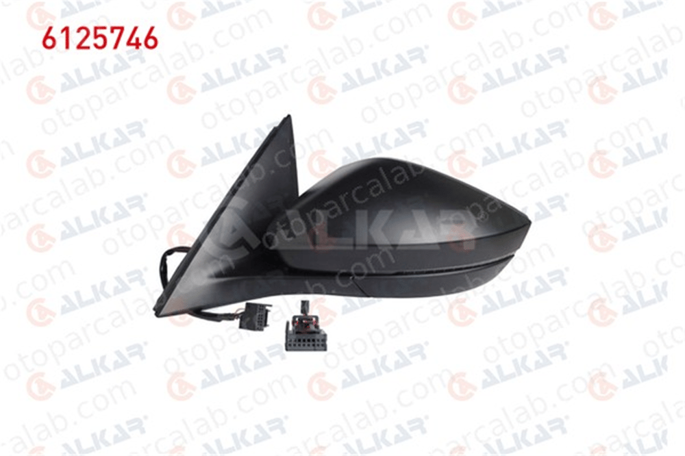 ALKAR 6125746 Dikiz Aynası Dış Sol SKODA KAMIQ SCALA 654949101 654949102