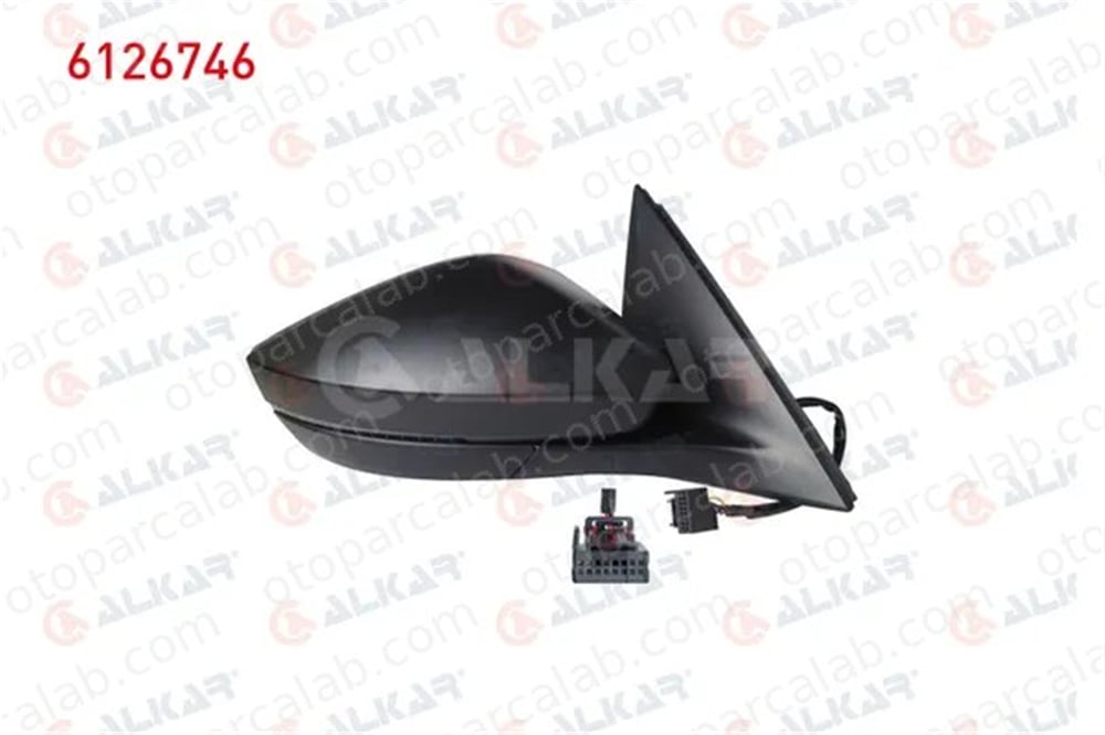 ALKAR 6126746 Dikiz Aynası Dış Sağ SKODA KAMIQ SCALA 654949101 654949102
