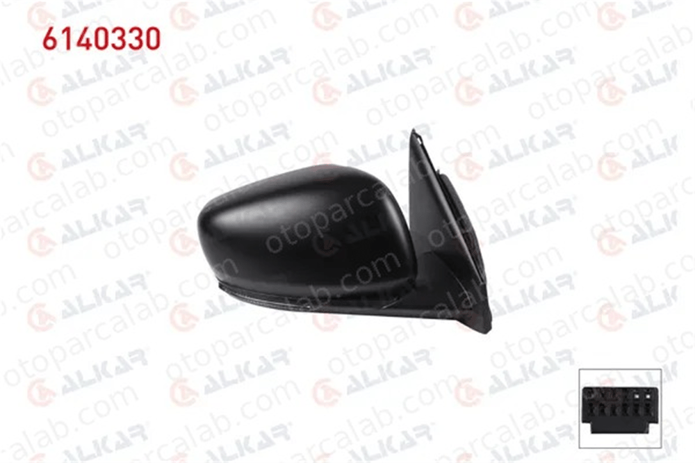 ALKAR 6140330 Dikiz Aynası Dış Sağ RENAULT KADJAR 963018865R 963024059R