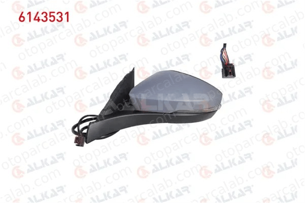 ALKAR 6143531 Dikiz Aynası Dış Sol VW T-ROC T-ROC Cabrio 2GA857521C 2GA857522C