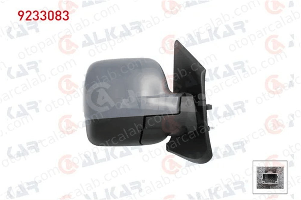 ALKAR 9233083 Dikiz Aynası Dış Sol RENAULT TRAFIC III Minibüs/Otobüs TRAFIC III Panelvan/Van 963011804R 963022059R