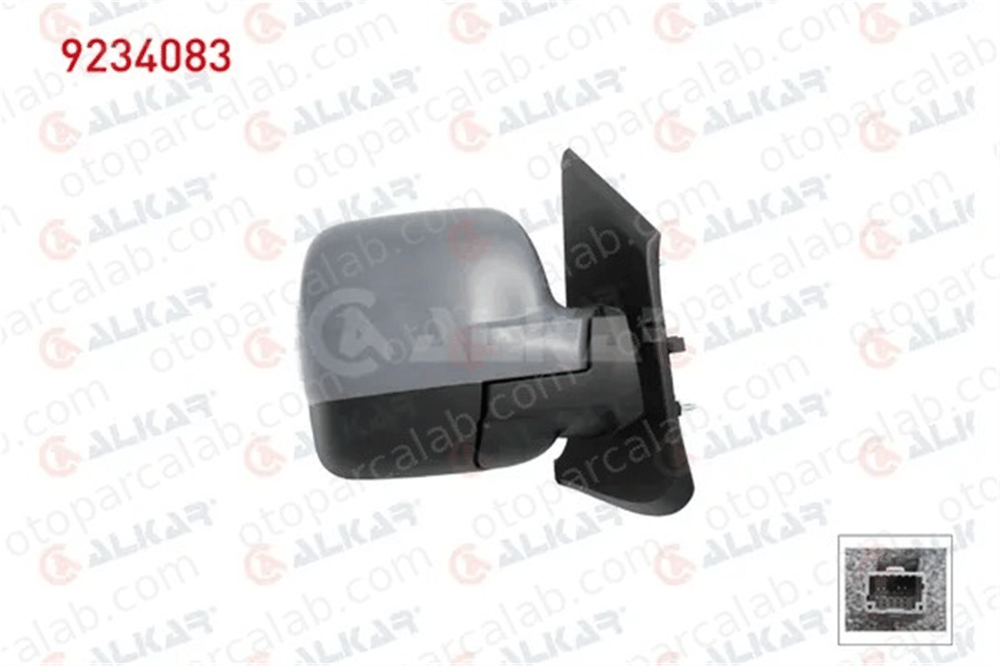ALKAR 9234083 Dikiz Aynası Dış Sağ RENAULT TRAFIC III Minibüs/Otobüs TRAFIC III Panelvan/Van 963011804R 963022059R
