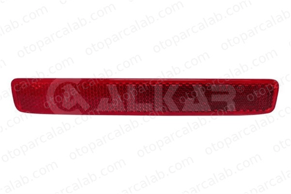 ALPER 578012 Tampon Reflektörü Arka Sağ VW TRANSPORTER T5 Panelvan/Van MULTIVAN T5 7E0945106 7E0945106C